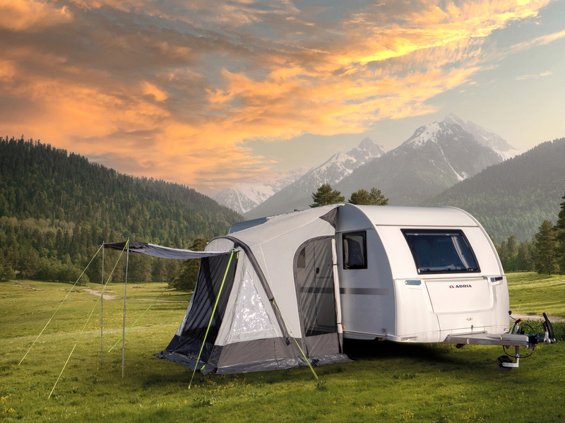 Aufblasbares Wohnwagen-Teilzelt One Beam 325