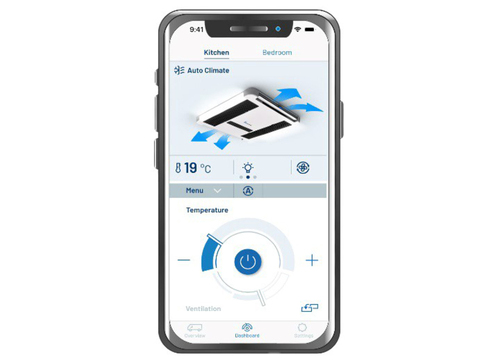 Breezonic Slim HP mit 1700 W - Weiß